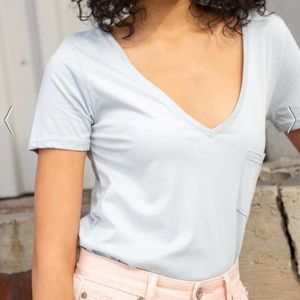 {POL} Pocket Tee in Blue